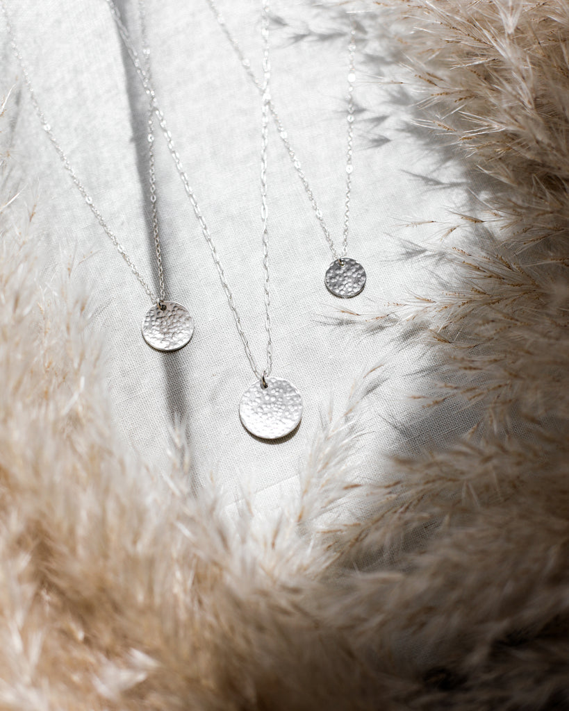 HAMMERED COIN NECKLACE